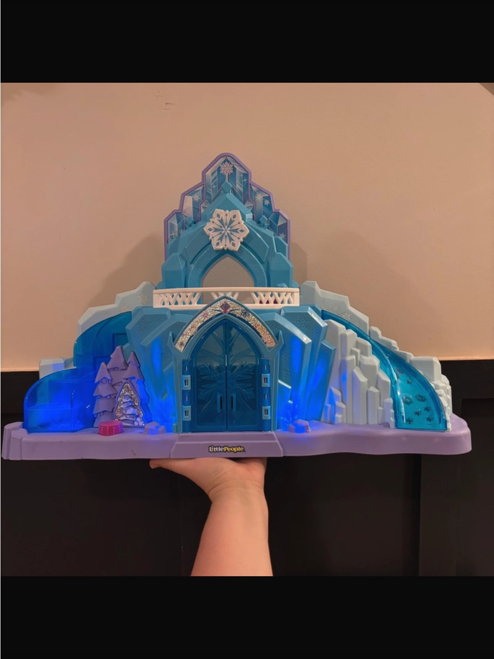 Little People Light-Up Ice Palace Playset - Blue/Purple